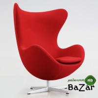 Кресло Egg swan (Arne Jacobsen Style) A219 red