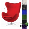 Кресло Egg swan (Arne Jacobsen Style) A219 red