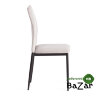 Стул CAPRI (mod. 39) металл, вельвет Light grey (светло-серый) HLR14 / черный