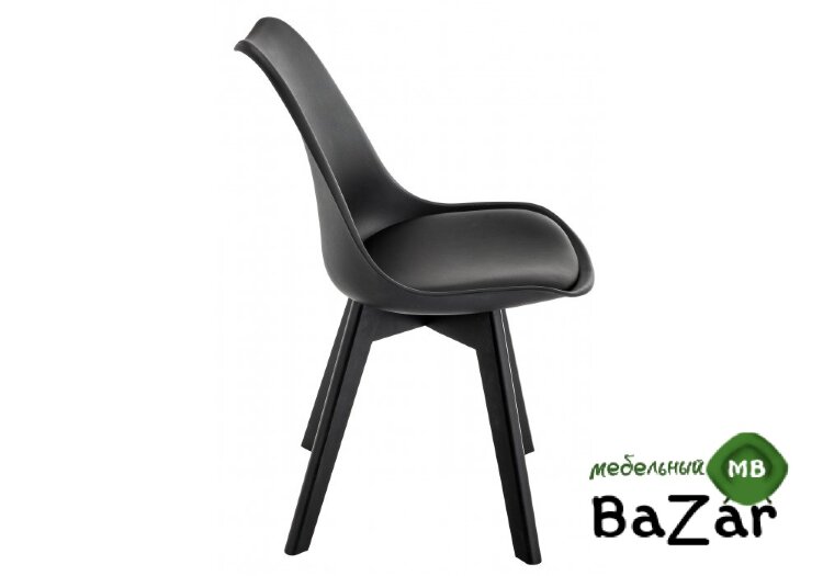 Деревянный стул Bonus black / black