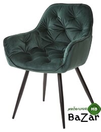 Стул MALTA BLUVEL-78 GREEN, велюр Стул MALTA BLUVEL-78 GREEN, велюр