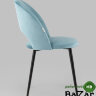 Стул Меган велюр пыльно-голубой Стул Меган велюр пыльно-голубой