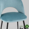 Стул Меган велюр пыльно-голубой Стул Меган велюр пыльно-голубой