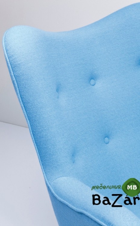 Дизайнерское кресло Крылья Ангела (Angels Wings) голубое