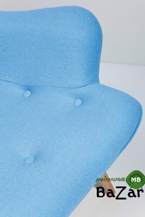 Дизайнерское кресло Крылья Ангела (Angels Wings) голубое