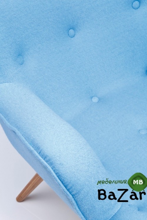 Дизайнерское кресло Крылья Ангела (Angels Wings) голубое