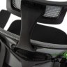 Офисное кресло для персонала NIXON (чёрный, серая сетка)