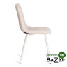 Стул CHILLY (mod. 7094-1) вельвет/металл beige (бежевый) HLR2 / белый