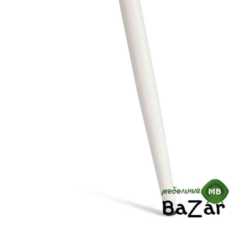 Стул CHILLY (mod. 7094-1) вельвет/металл beige (бежевый) HLR2 / белый