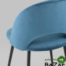 Стул Меган велюр пыльно-синий Стул Меган велюр пыльно-синий