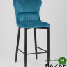 Стул полубарный Лилиан велюр темно-бирюзовый