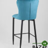 Стул полубарный Лилиан велюр темно-бирюзовый