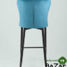 Стул полубарный Лилиан велюр темно-бирюзовый