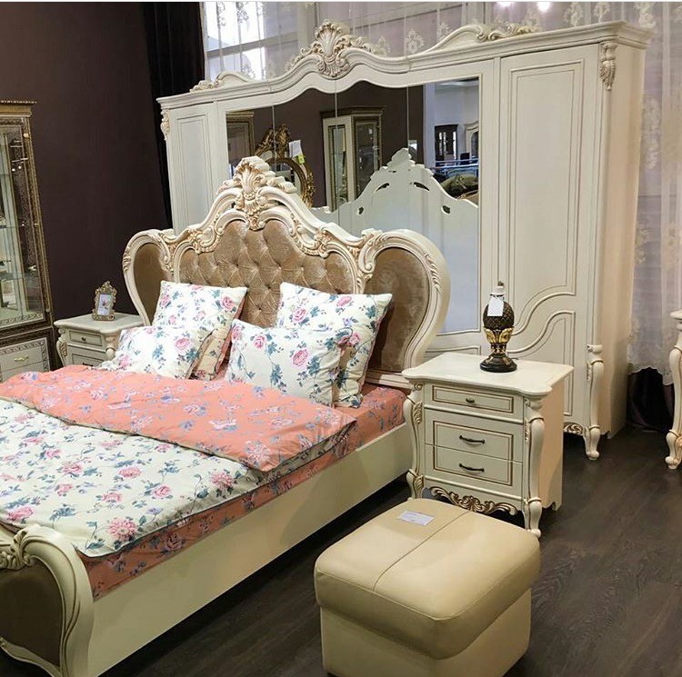 Спальня Беатрис беж 6-ти  дв