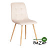 Стул CHILLY (mod. 7094-1) вельвет/металл beige (бежевый) HLR2 / натуральный