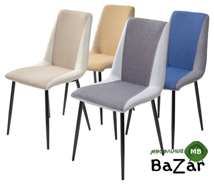 Стул KRAKOV PF-22/PF-26/ черный каркас 