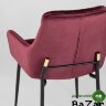 Кресло Саманта велюр бордовый