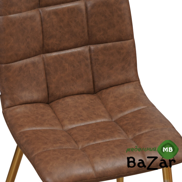 Стул Barcelona Коричневый #99-55 экокожа