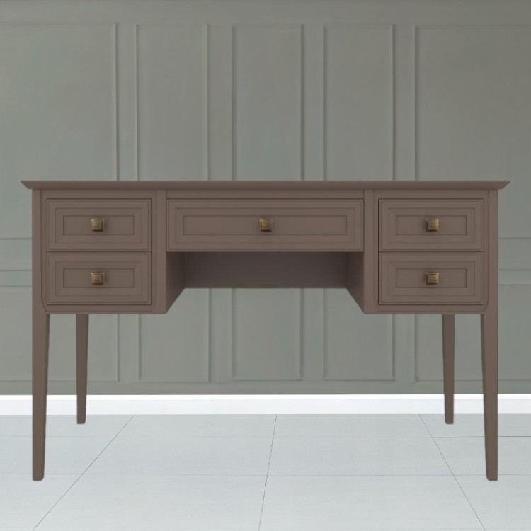 Стол письменный фрезеровка по кругу Коричнеый T703Q