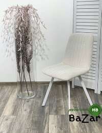 Стул ELVIS WZ2042-18 белая галька/ белый каркас