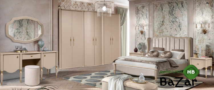 Спальня Моника, цвет карат Спальня Моника, цвет карат