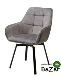 Стул MAVERICK VT5001-7 античный светло-серый, без "пальчиковый"/ черный, поворот.360 град. Стул MAVERICK VT5001-7 античный светло-серый, без "пальчиковый"/ черный, поворот.360 град.