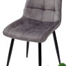 Стул CHIC PK6015-02 (VBP202) античный темно-серый, велюр