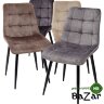 Стул CHIC PK6015-02 (VBP202) античный темно-серый, велюр