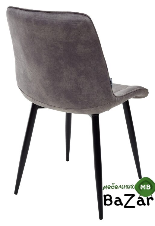Стул CHIC PK6015-02 (VBP202) античный темно-серый, велюр