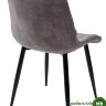 Стул CHIC PK6015-02 (VBP202) античный темно-серый, велюр
