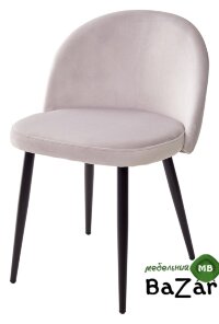 Стул DISCO UF910-02 LIGHT GREY, велюр Стул DISCO UF910-02 LIGHT GREY, велюр