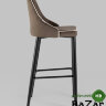 Стул барный Коби велюр коричневый