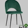 Стул Меган велюр с ромбами зеленый Стул Меган велюр с ромбами зеленый