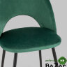 Стул Меган велюр с ромбами зеленый Стул Меган велюр с ромбами зеленый