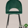Стул Меган велюр с ромбами зеленый Стул Меган велюр с ромбами зеленый