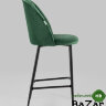 Стул полубарный Марсель велюр зеленый Стул полубарный Марсель велюр зеленый