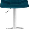 Стул барный TAILOR (морской волны велюр (MJ9-99))