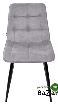 Стул CHIC PK6015-03 (VBP203) античный cеребристо-серый, велюр