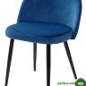 Стул DISCO UF910-18 NAVY BLUE, велюр 