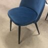 Стул DISCO UF910-18 NAVY BLUE, велюр 