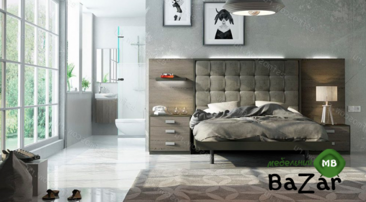 Спальня: Композиция 37 NEW кровать 160x200