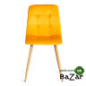Стул CHILLY (mod. 7094-1) вельвет/металл yellow (желтый) HLR41 / натуральный