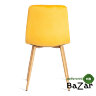Стул CHILLY (mod. 7094-1) вельвет/металл yellow (желтый) HLR41 / натуральный