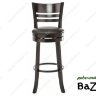 Барный стул Salon cappuccino / black