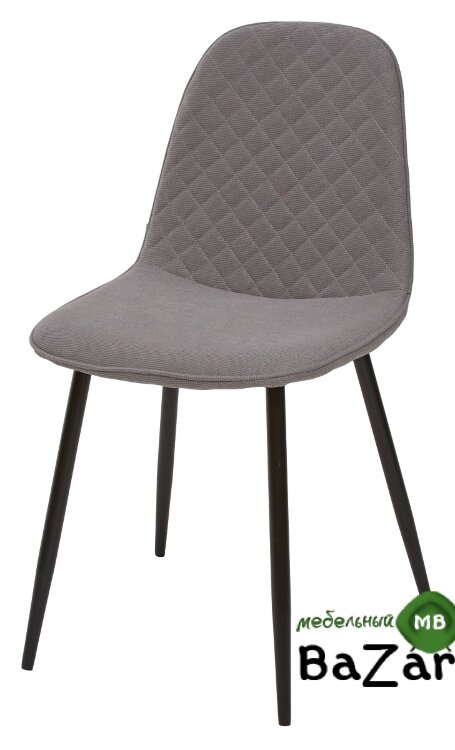 Стул LION PK-09 серый, ткань микрофибра