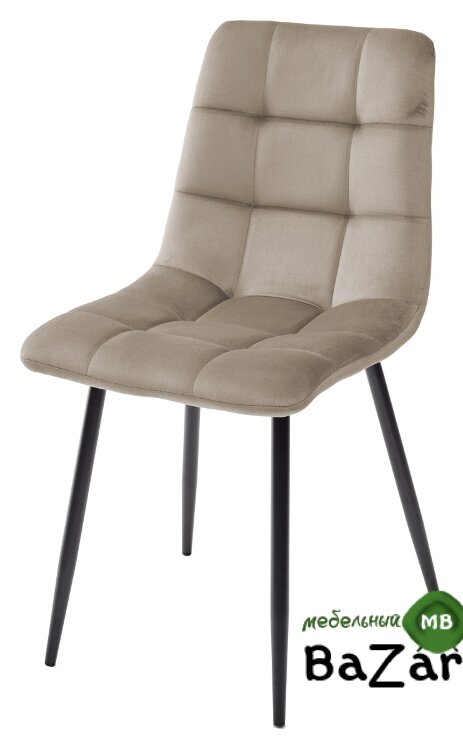 Стул CHILLI BLUVEL-40 BEIGE, велюр