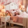 Кровать с жесткой спинкой 120*200 В202