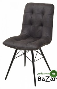 Стул VOLF DARK GREY темно-серый нубук
