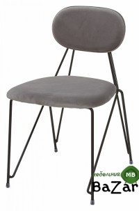 Стул ALICE светло - серый велюр Стул ALICE светло - серый велюр