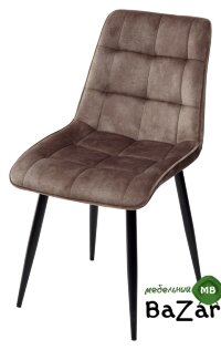 Стул CHIC PK6015-08 (VBP208) античный серо-бежевый, велюр